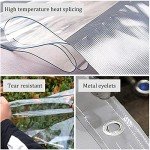 Clear Waterproof Gazebo Side Panels with Zipper