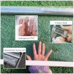 Clear PVC Outdoor Roller Blinds for Gardens