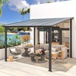 U-MAX 3m x 3m Heavy Duty Garden Gazebo