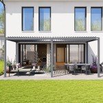 PRIMEYARD 3x6m Aluminium Pergola with Grey Canopy