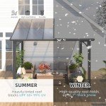 U-MAX 3m x 3m Heavy Duty Garden Gazebo
