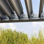 PRIMEYARD 3x6m Aluminium Pergola with Grey Canopy