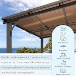 U-MAX 3m x 3m Heavy Duty Garden Gazebo