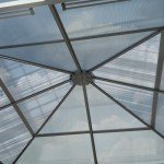 Grey Hardtop Garden Gazebo with Mosquito Nets