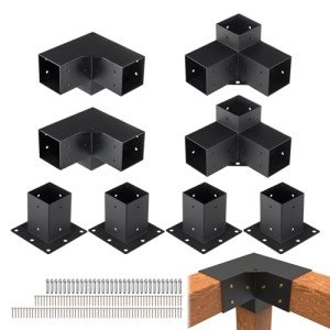 VEVOR Heavy-Duty Pergola Bracket Kit - 8pcs