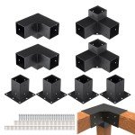 VEVOR Heavy-Duty Pergola Bracket Kit - 8pcs
