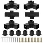 Heavy-Duty Pergola Kit with 3-Way Brackets