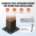VEVOR Heavy-Duty Pergola Bracket Kit - 8pcs