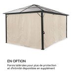Blumfeldt Waterproof Garden Gazebo with LED Lights