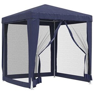 4-Sided Mesh Party Tent for Outdoor Events