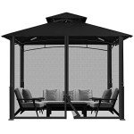Outdoor Gazebo Mosquito Netting Screen Replacement