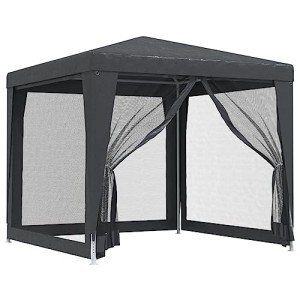 Anthracite Grey Party Tent - 2.5x2.5m Waterproof