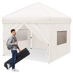 Victor 3x3m Pop-Up Outdoor Gazebo with Mesh Windows