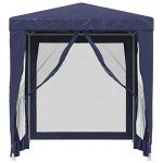 4-Sided Mesh Party Tent for Outdoor Events