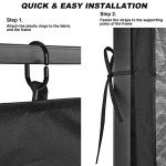Outdoor Gazebo Mosquito Netting Screen Replacement