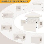 Victor 3x3m Pop-Up Outdoor Gazebo with Mesh Windows