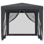 Anthracite Grey Party Tent - 2.5x2.5m Waterproof