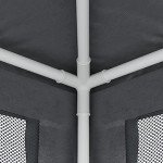 Anthracite Grey Party Tent - 2.5x2.5m Waterproof