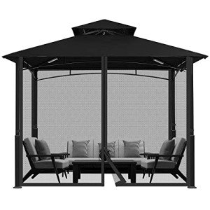 Mosquito Netting for Gazebo and Patio Canopy