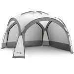 Grey Trail Gazebo with Zip Away Sides