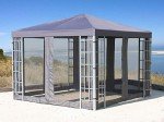 4 Side Panels with Mosquito Net for Gazebo