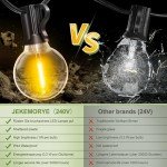 Waterproof LED Festoon String Lights - 10M