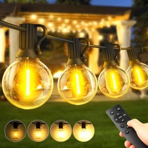 Outdoor LED String Lights for Garden Parties