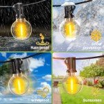 Waterproof LED Festoon String Lights - 10M