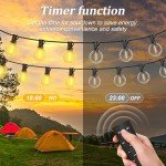Outdoor LED String Lights for Garden Parties