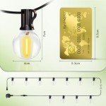Waterproof LED Festoon String Lights - 10M