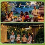 Waterproof LED Festoon String Lights - 10M