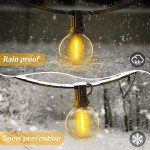 Outdoor LED String Lights for Garden Parties