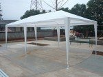 Panana 3x6m White Outdoor Garden Gazebo Tent