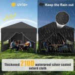 Devoko 3m x 3m Waterproof Pop Up Gazebo
