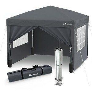 VOUNOT 3m x 3m Pop Up Gazebo with Sides