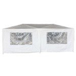 Panana 3x6m White Outdoor Garden Gazebo Tent