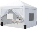 Pop Up Gazebo with Sides and Carry Bag