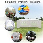 Outsunny 6x3m Outdoor Party Tent with Windows