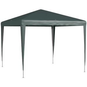 Outsunny 2.7m Garden Gazebo Canopy Tent - Green