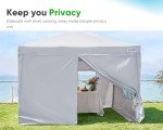 Pop Up Gazebo with Sides and Carry Bag