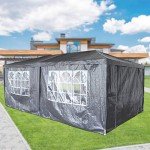 Birchtree 3x6m Waterproof Gazebo with Sidewalls