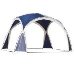 Outsunny Blue & Grey Outdoor Gazebo Tent
