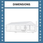 8x4m Heavy Duty Waterproof Outdoor Party Tent