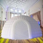 SAYOK Inflatable Dome Tent with LED Light