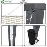 VOUNOT 3x3m Folding Gazebo with Weight Bags