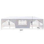 Large White 3m x 9m Waterproof Gazebo Tent
