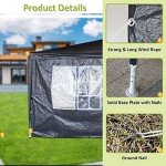 Birchtree 3x6m Waterproof Gazebo with Sidewalls