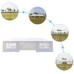 Large White 3m x 9m Waterproof Gazebo Tent