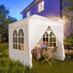 2m x 2m Pop Up Garden Gazebo Tent