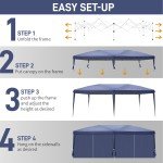 Heavy Duty 3x6m Outdoor Gazebo Canopy Tent